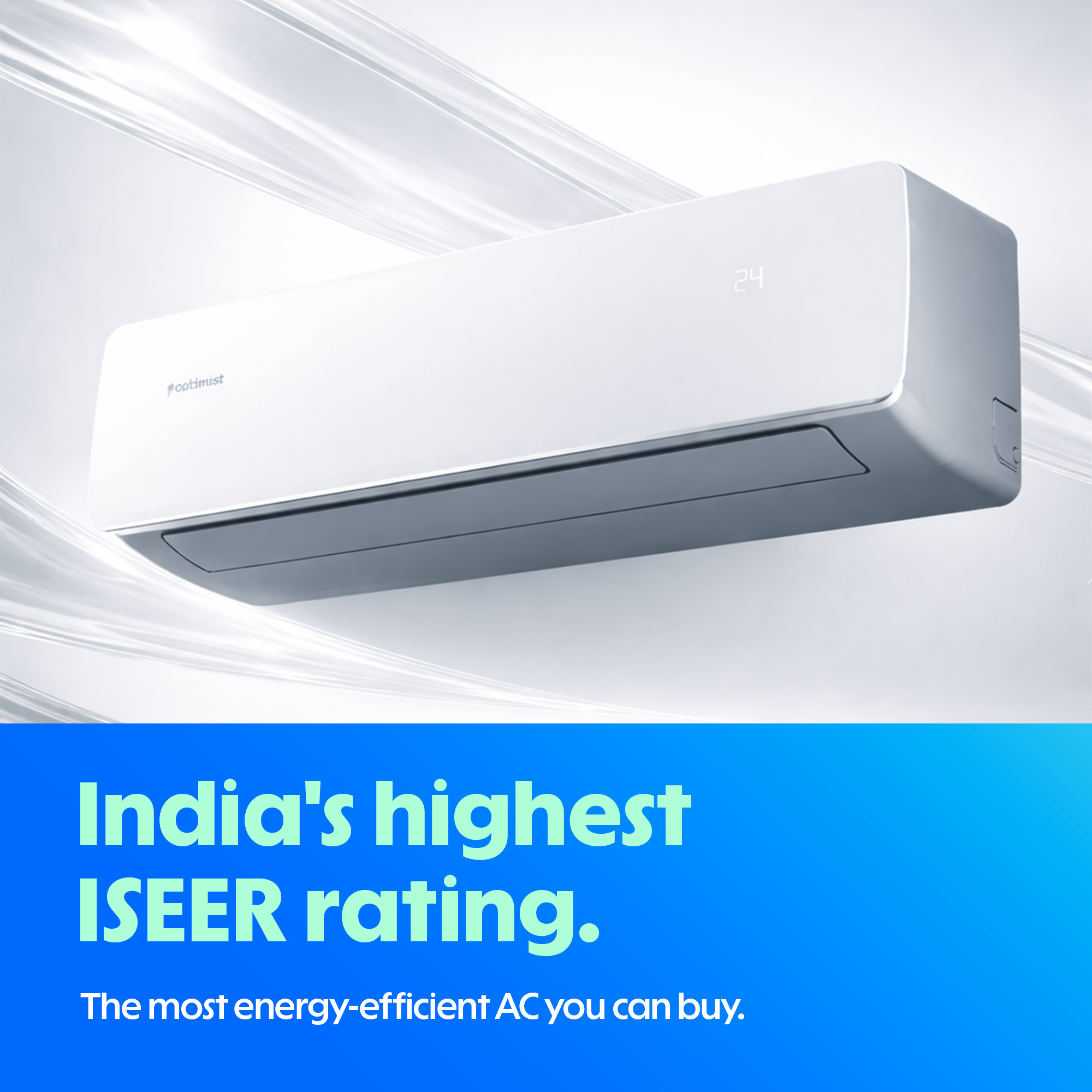 Optimist 1 Ton 5 Star Inverter Split AC