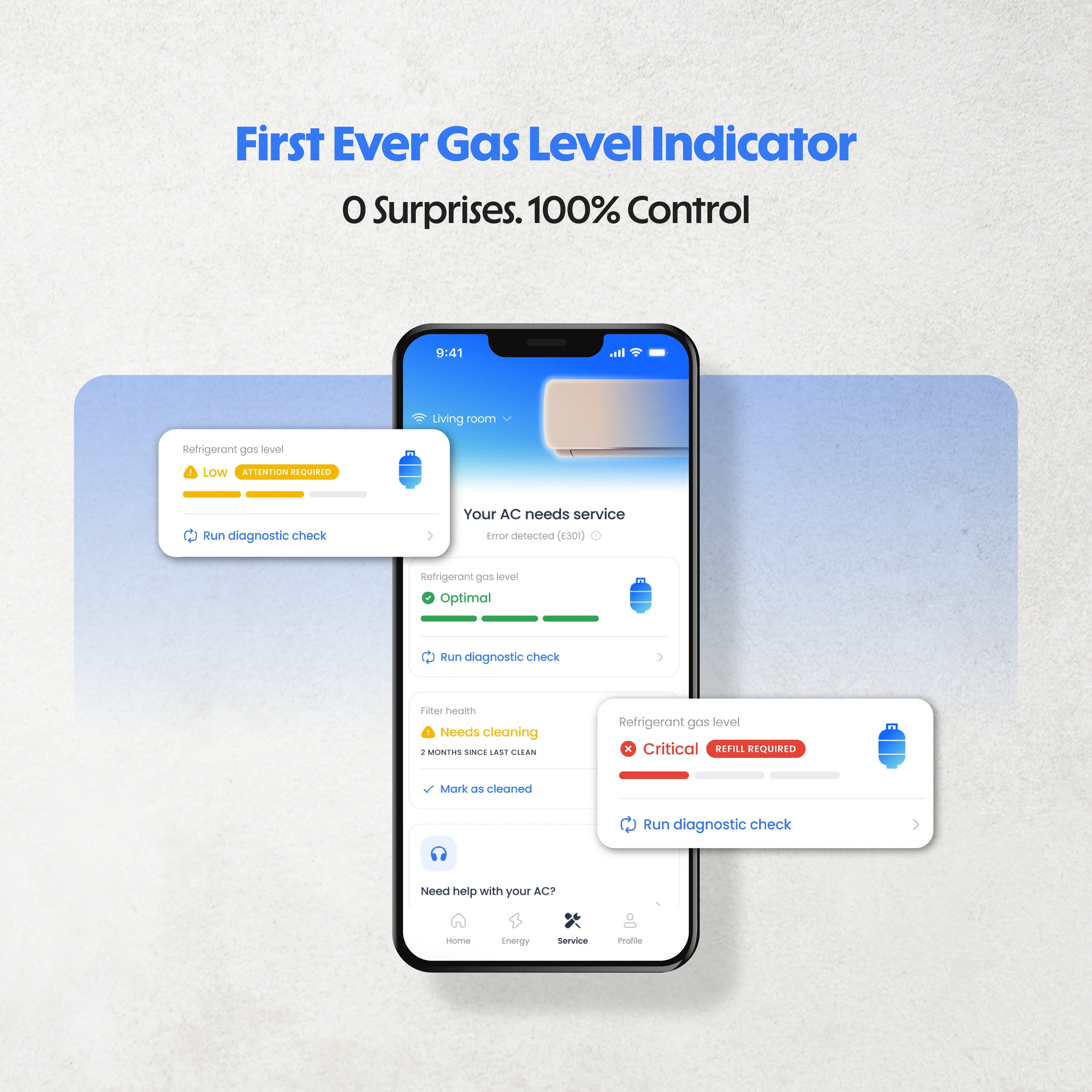 Optimist 1.4 Ton 5 Star+ Inverter Split AC