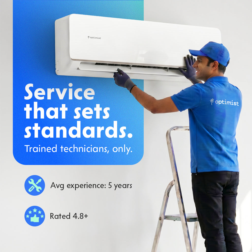 Optimist 1.4 Ton 5 Star+ Inverter Split AC